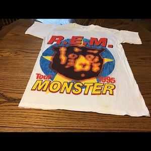 Rem Vintage T-shirt Size Xl. Monster Tour  1995